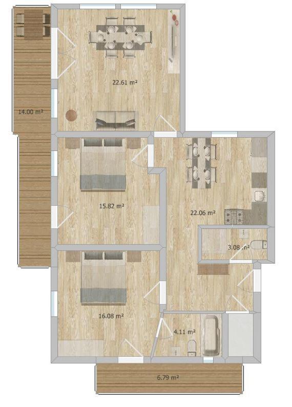 Apartment Guem 奥布施泰希 外观 照片